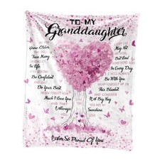 Gifts from Grandma, 50"x60" Blanket for Christmas 50 60 Granddaughter