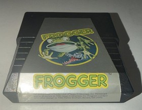Frogger (Atari 2600, 1982) Cleaned & Tested (JY036)