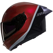Nolan N60-6 Sport Vern Speciale Full Face Moto Helmet Red / Black / Silver