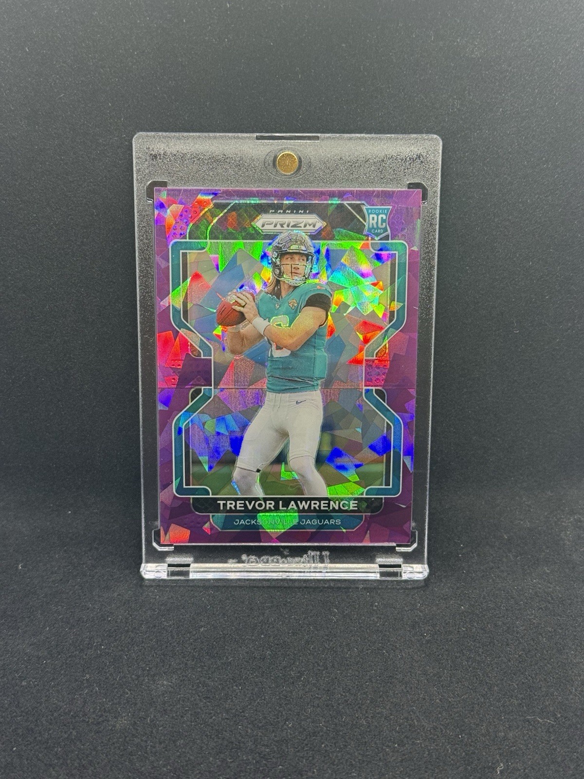 2021 Panini Prizm Rookie Trevor Lawrence #331 Purple Ice Prizm /225 (RC) Mint