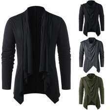 Men's Classic Casual Shawl Collar Cardigan Long Sleeve Tops Collection