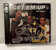 Disco & The City Boyz Get ‘Em Up (1998, CD Single) Sealed Mint Vintage EKG1072CD