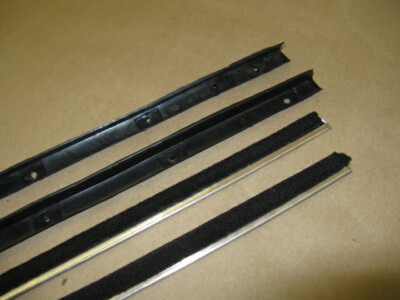 New Vent Window & Door Seal Set For MGB Roadster 1963-1980 – 4-Piece Weatherstrip Kit