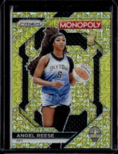 2024 Panini WNBA Monopoly Prizm Angel Reese #WNBA16 Rookie Gold /500
