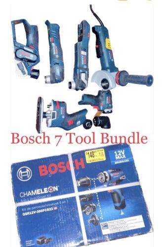 Bosch Professional Power Tools Pakiet 7 NOWYCH Narzędzia premium zasilane bateryjnie - Zdjęcie 1 z 9