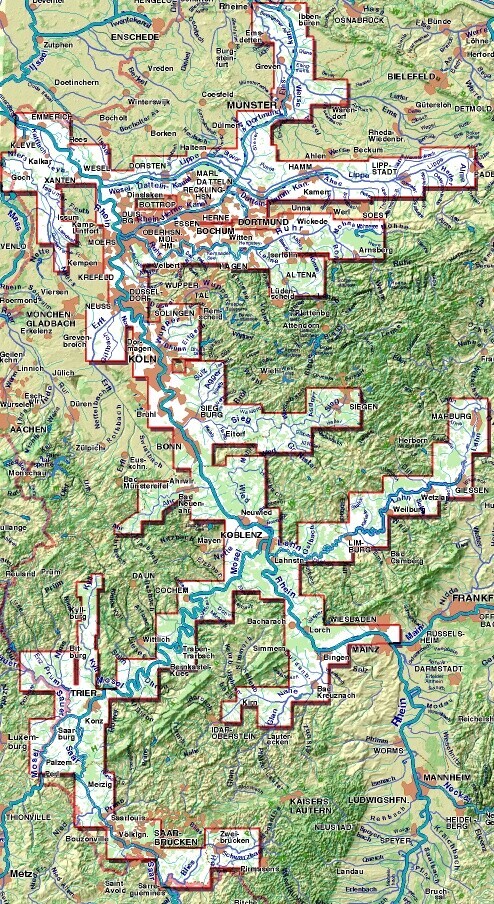 Thumbnail - Tourenatlas Wasserwandern 03. Rhein-mosel | Deutsch