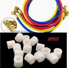 50Pcs Gasket for HVAC A/C Hose Manifold Repair O-ring Replacement Jacket Seals