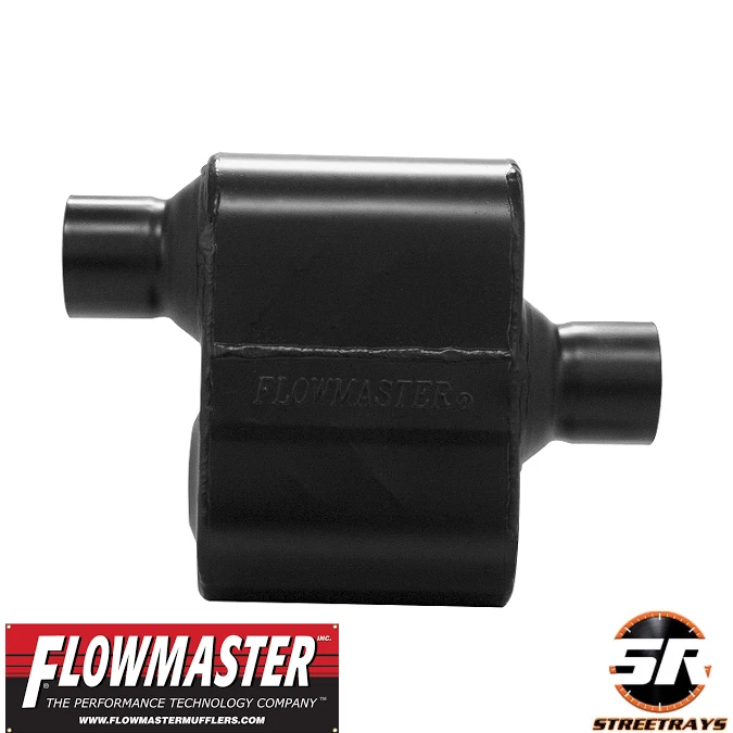 Flowmaster Super 10 Chambered Muffler 842516 Fits 65-67 Plymouth Belvedere II - Image 2 of 3