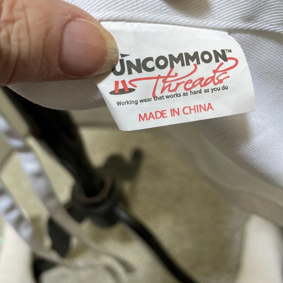 Uncommon Threads Adult Unisex One Size Black And White Apron New No Tags - Image 4 of 4