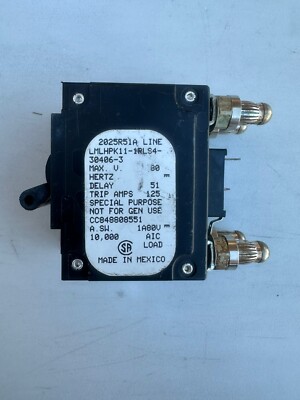 Airpax LMLHPK11-1RLS4 Circuit Breaker 80V 100A
