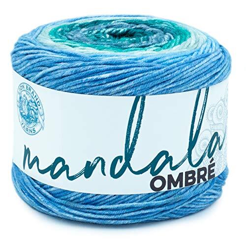 Lion Brand Yarn Company 551-202 Mandala Ombre Filato Mantra, una matassa (s3i)