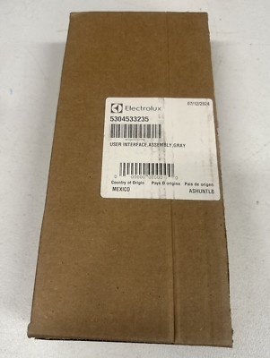 User Interface Assembly ( Gray ) Part # 5304533235