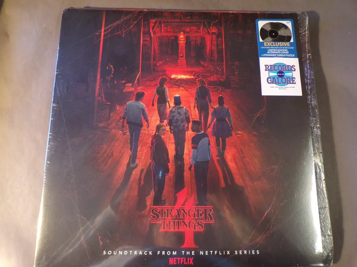 STRANGER THINGS SEASON 4 SOUNDTRACK; Sealed, Limited Edition Cover and  Puzzle