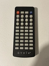 Remote For Sykik SYDVD9113TV Portable DVD Disc Player - Tested And Working