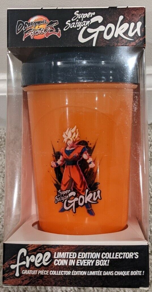 Dragon Ballz Super Saiyan Goku Gym Shaker Bottle 