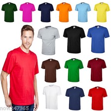 3 x Men's T Shirts Size 4XL 100% Cotton XXXXL Plain Multipack Pick Colours