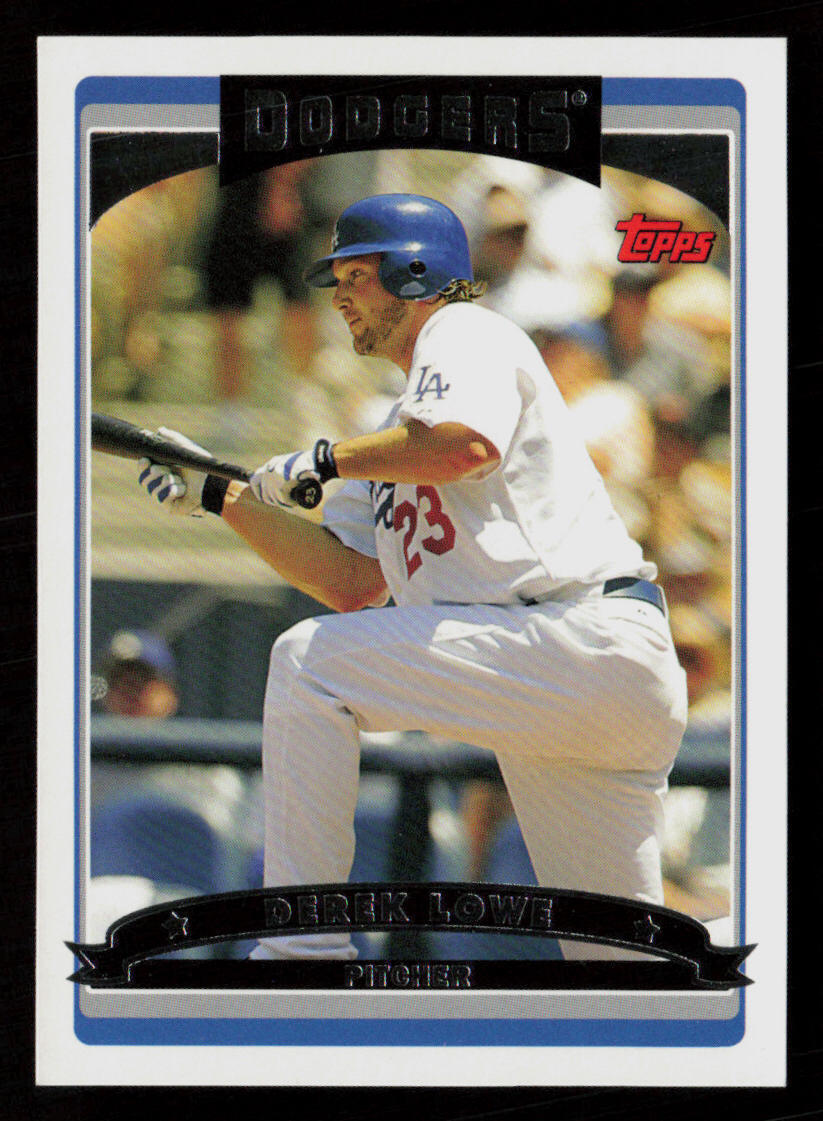 2006 Topps Derek Lowe #547 Los Angeles Dodgers Baseball Card