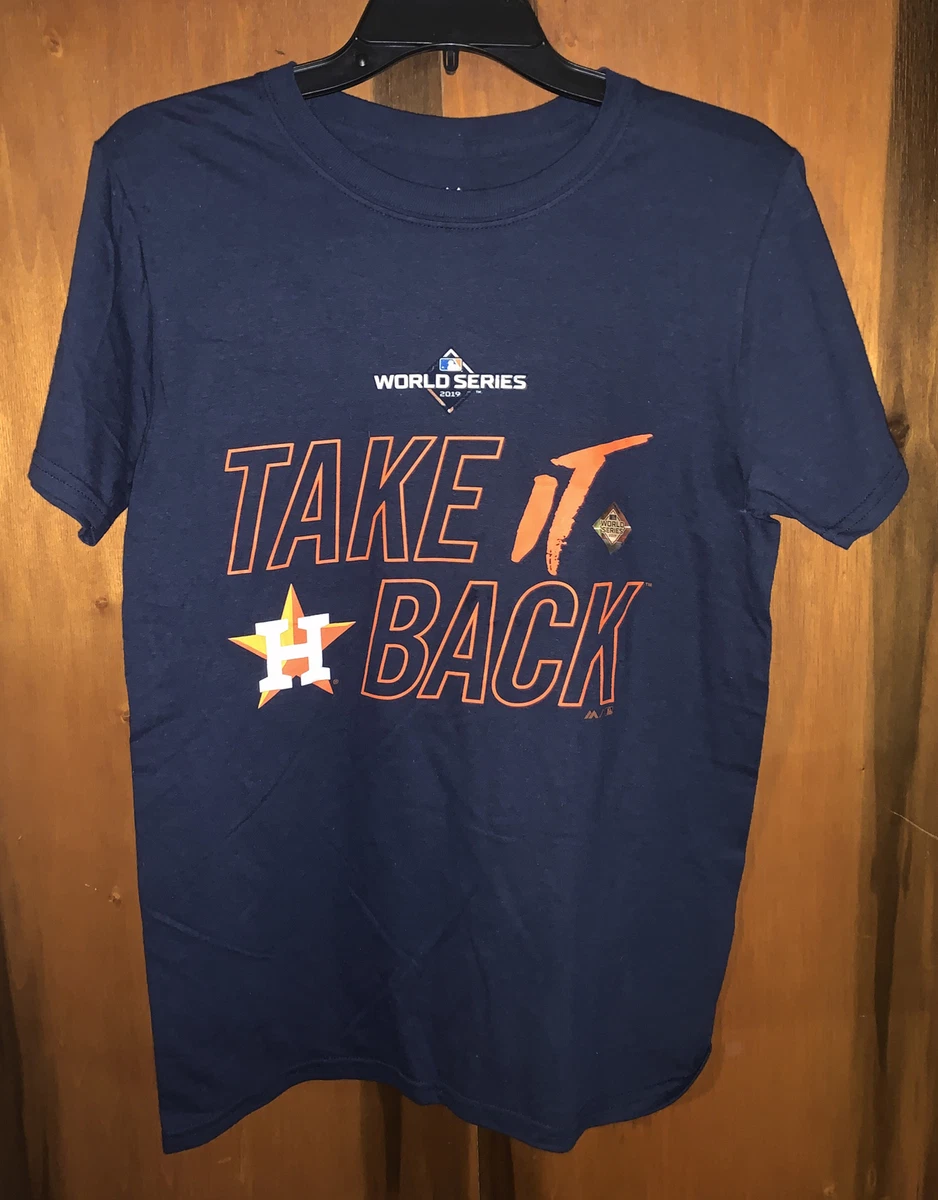 Nwot Mens Houston Astros Take It Back T Shirt. Sz Small Dark
