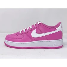 Nike Air Force 1 Playful Pink Sneakers, Size 6Y / 7.5W BNIB FV5948-600