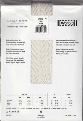 Collant Wolford Nomad Secret Couleur écru Taille XS - Neuf Avec étiquettes