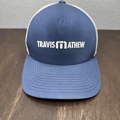 Travis Matthew Life on Tour Snap Back Mesh Trucker Cotton/Polyester Flex Fit