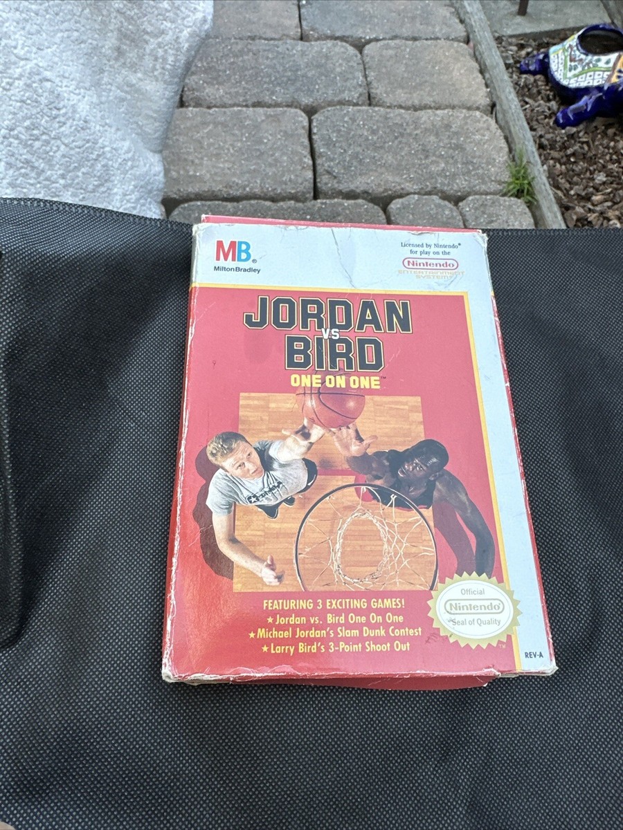 Nintendo Switch JORDAN VSBIRD one on one Jordan vs Bird One-On-One Nintendo Entertainment Game 1989