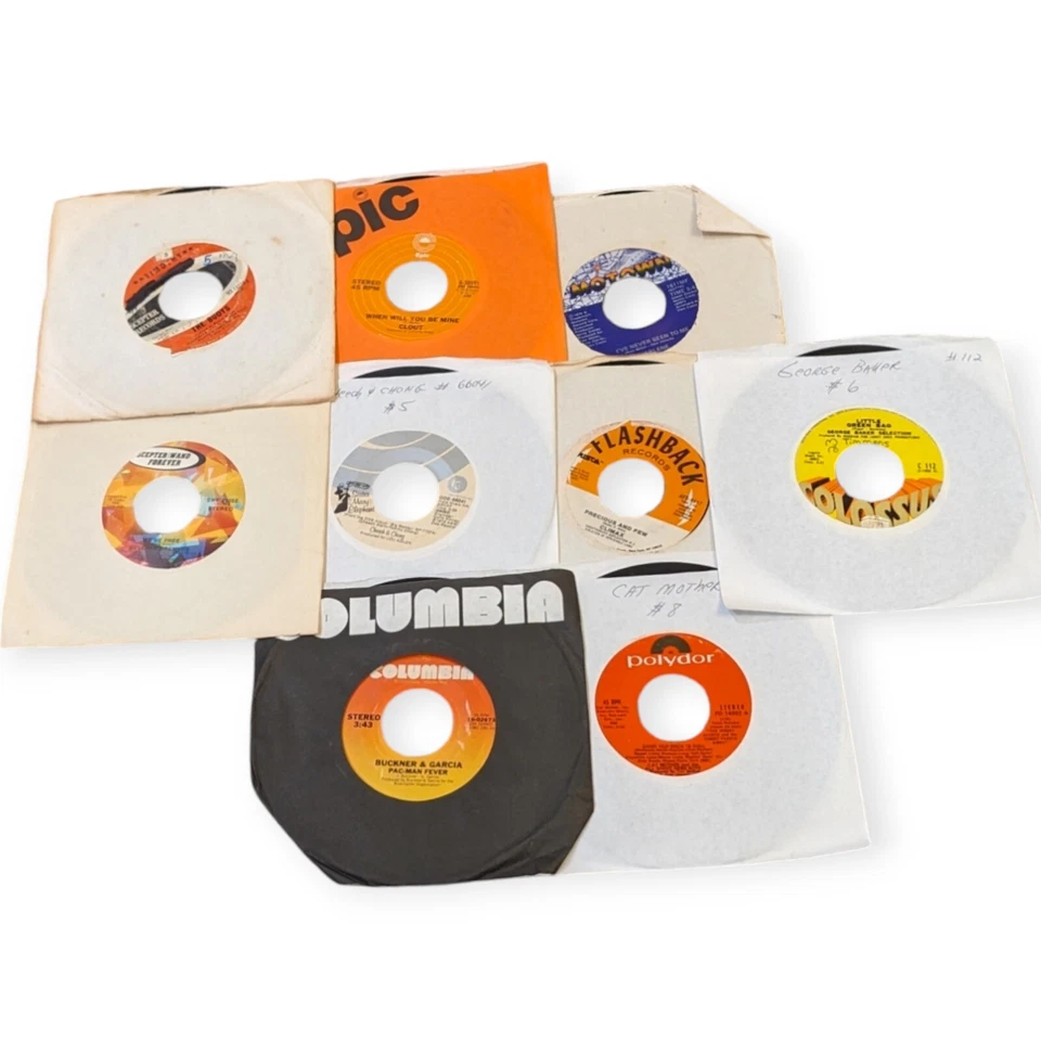 lot of 45+ 70s Pop Soul Disco 45rpm Fleetwood Mac Bobby Bloom Johnny Nash & More Foto 4 de 4