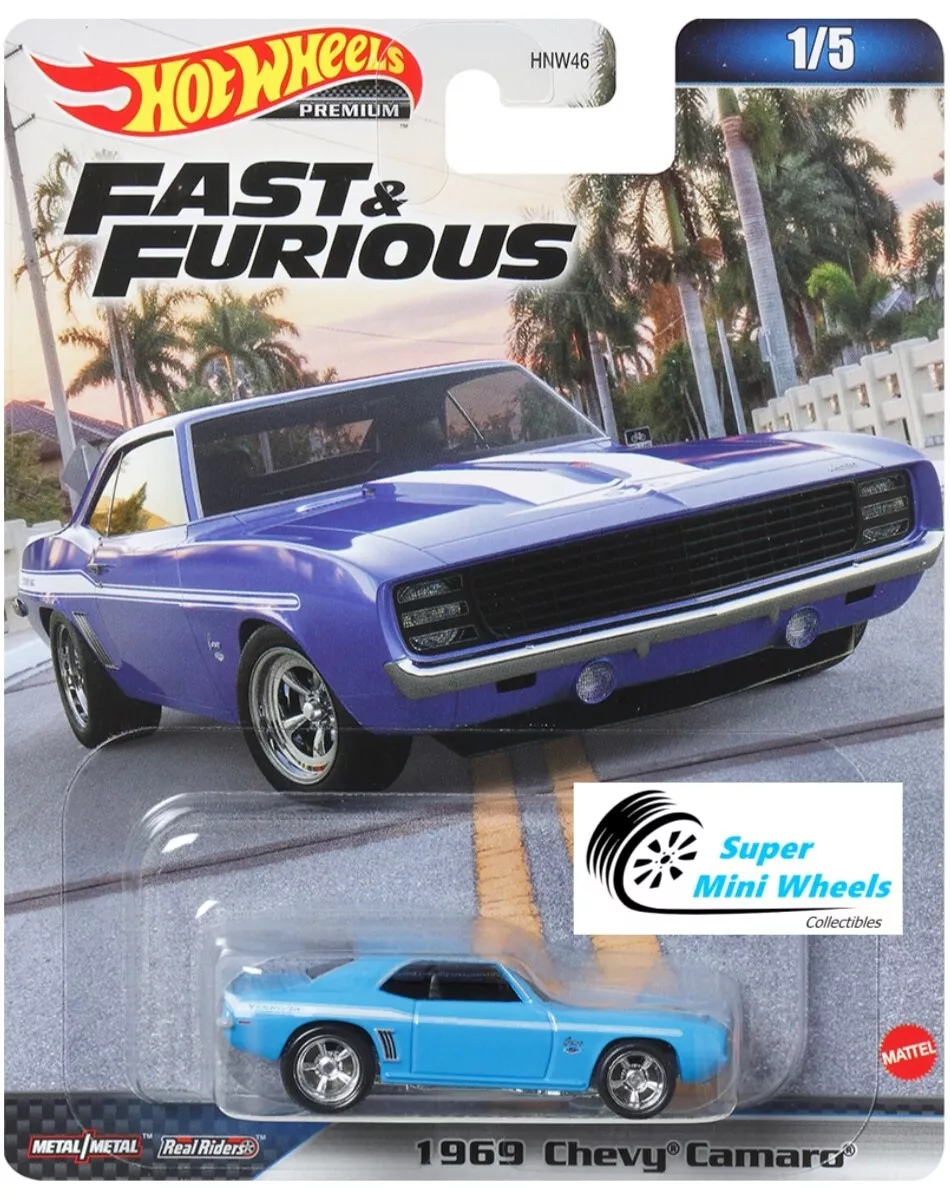 Pack 5 Hot Wheels - Velozes e Furiosos™ 2023- HLY70 - bebrands oficial