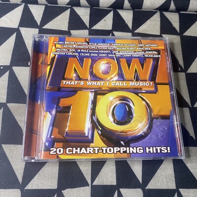 Now That's What I Call Music! 10 (CD, 2002) 20 Tracks