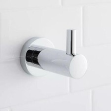 SIgnature Hardware Ceeley Robe Hook, Chrome