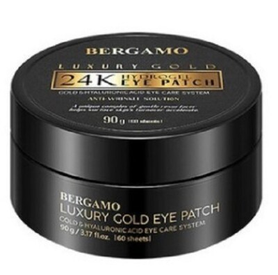 Bergamo 24k Luxery Gold eye Patch 90g anti aging wrinkle Moisture care
