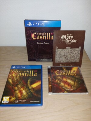 CURSED CASTILLA EX LIMITED EDITION - PS4 Version Asiatique Complète (Neuf)