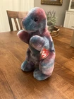 TY Beanie Buddy Rex Dinosaur T-Rex Plush Doll Stuffed Animal Vintage NWT 1999