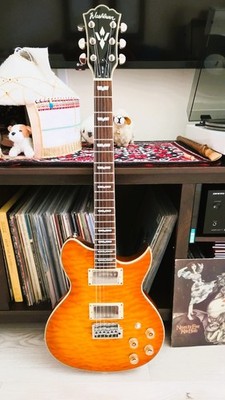 Washburn WI-66V Honeyburst Idol Series, 2002 Excellent