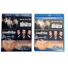 The Departed, Goodfellas, The Aviator Triple Feature Blu-ray Pre-owned