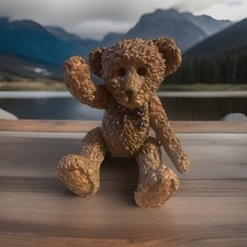 Vintage Russ Berrie Radcliffe Jointed Ceramic Bear