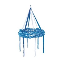 Dekokranz Papier Ø75Cm Bayrisch Blau Schwer Entflammbar Oktoberfest Wiesn Party