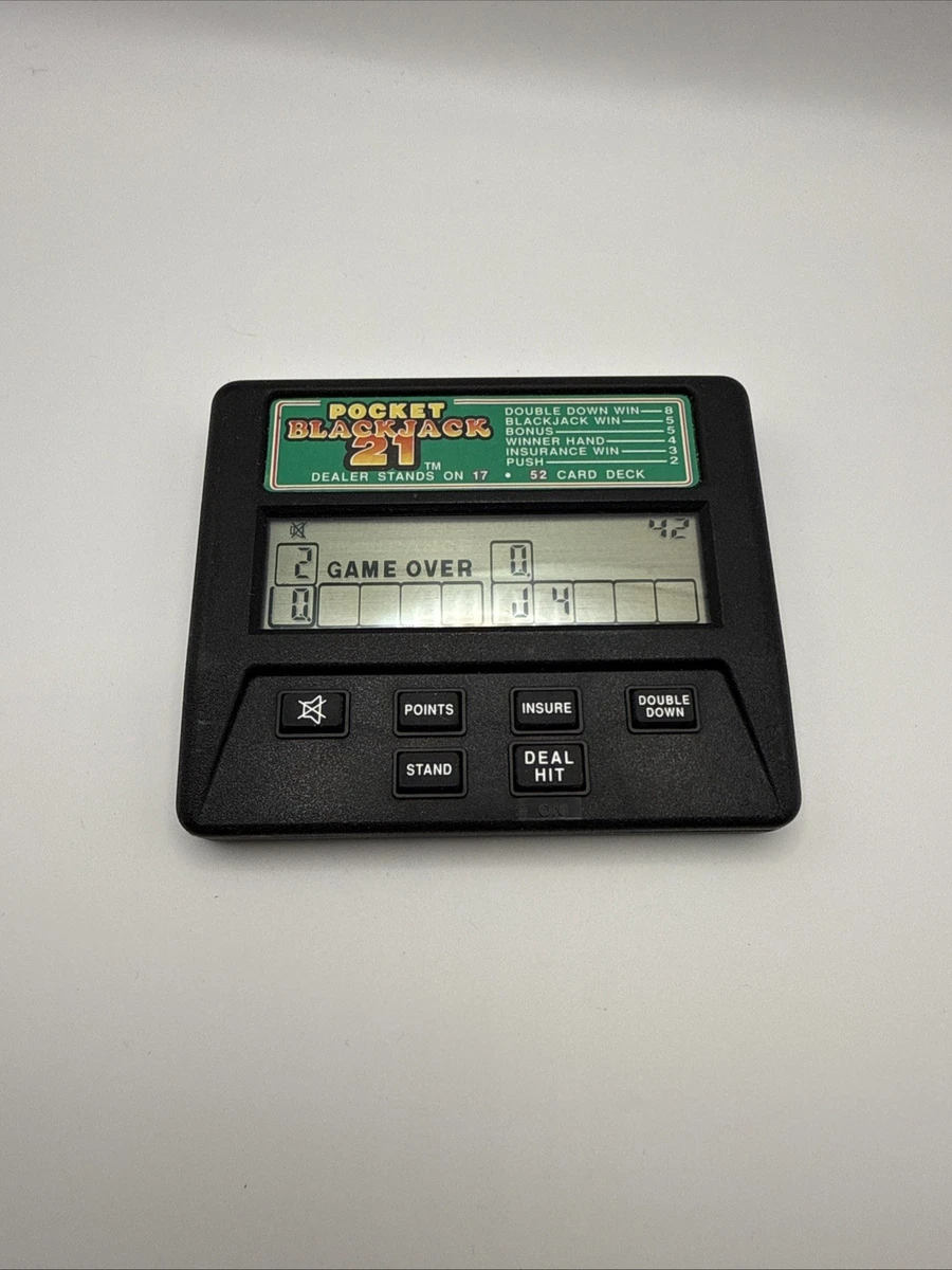 Blackjack Handheld Electronic Game Electronic Games for sale - eBay