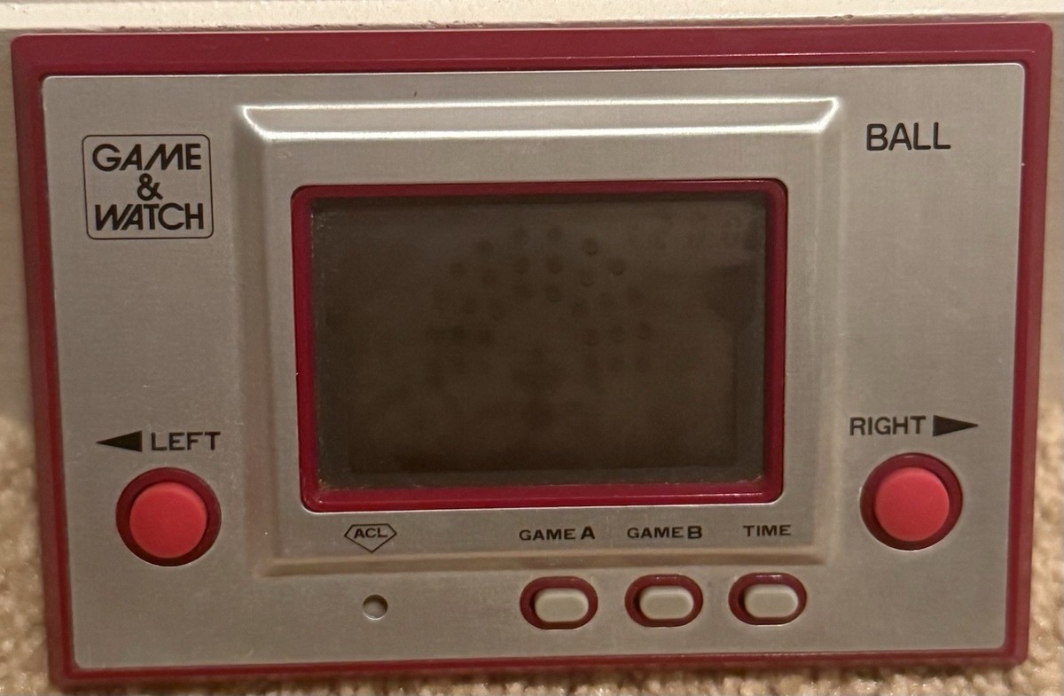 Nintendo Game & Watch Ball Game Watch 1980 Vintage WORKS | eBay