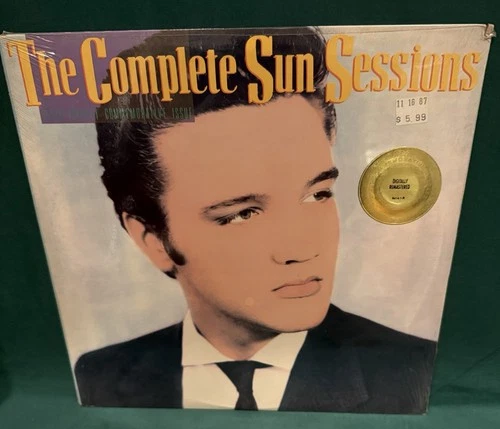 Elvis Presley RCA/BMG Complete Sun Sessions 2 LP Set Hype Sticker SEALED