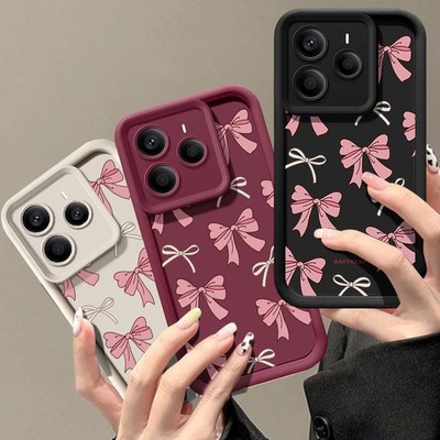 Hülle für Xiaomi Redmi Note 14 13 12 11 Pro 14T 13T Schleifenmuster Silikon Case
