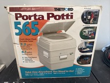 Thetford Porta Potti 565 White Portable Toilet For RV, Boat, Camping, Hunting