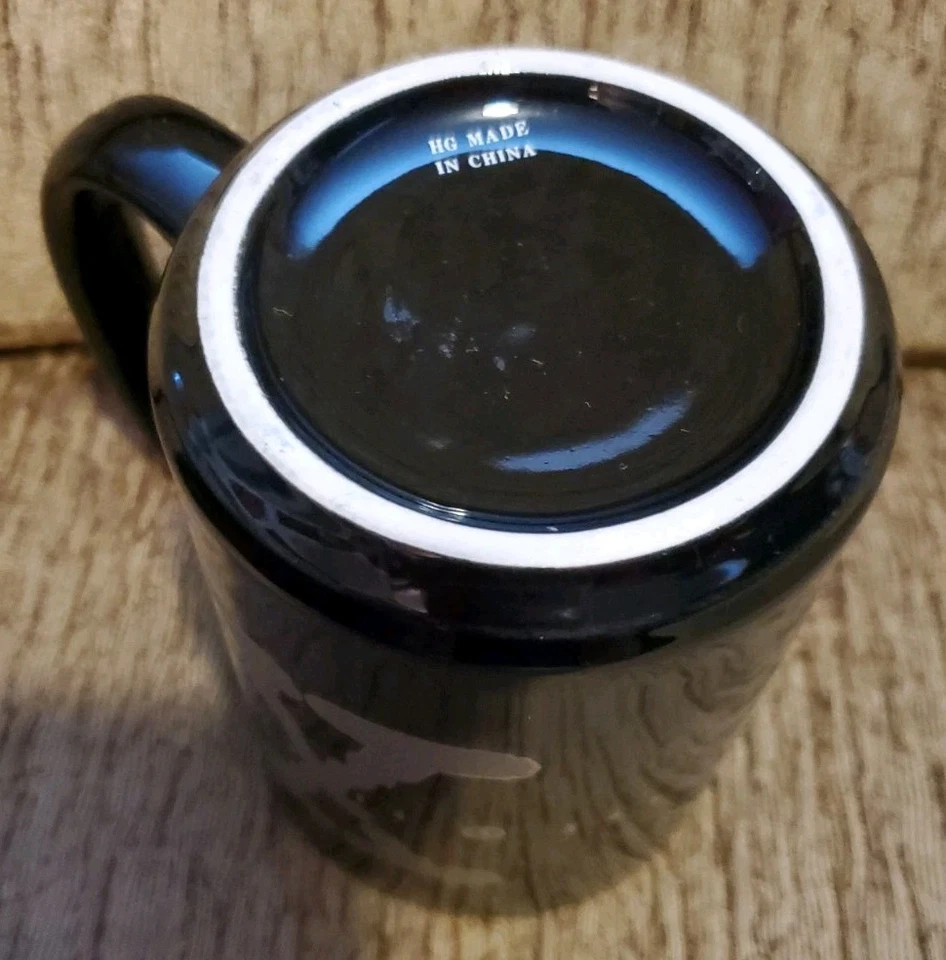 Vintage 1995 The X-Files Tasse The Truth Is Out There schwarz Keramiktasse - Bild 3 von 4
