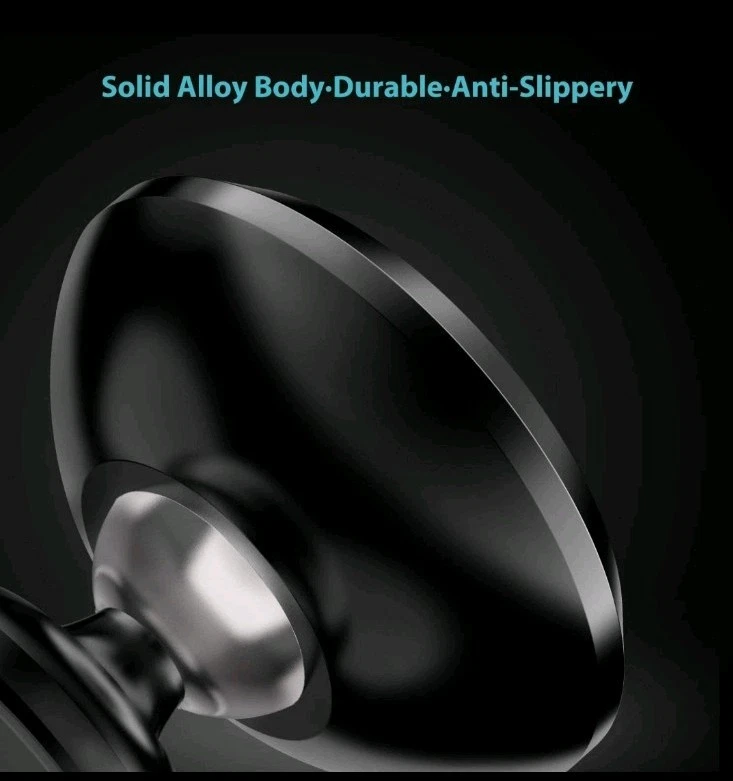 In Car Magnetic Phone Holder Mount Dashboard Dash Mobile Rotate 360 Swivel Stick - Image 3 of 4