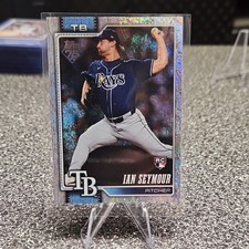 Topps 2026 Series 1 Ian Seymour #165 Tampa Bay Rays Rookie Holo Foil Parallel