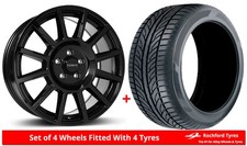 Alloy Wheels & Tyres 16" Romac Stealth For Citroen SpaceTourer 16-22
