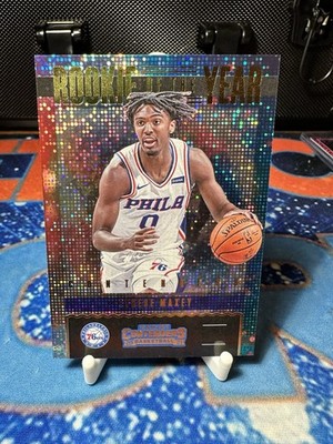 Tyrese Maxey 2020-21 Panini Contenders Disco Rookie Of The Year RC #10