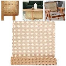 18 Width x 3. Feet Cane Rattan Webbing Roll for Caning Projects, Sheet, Natural