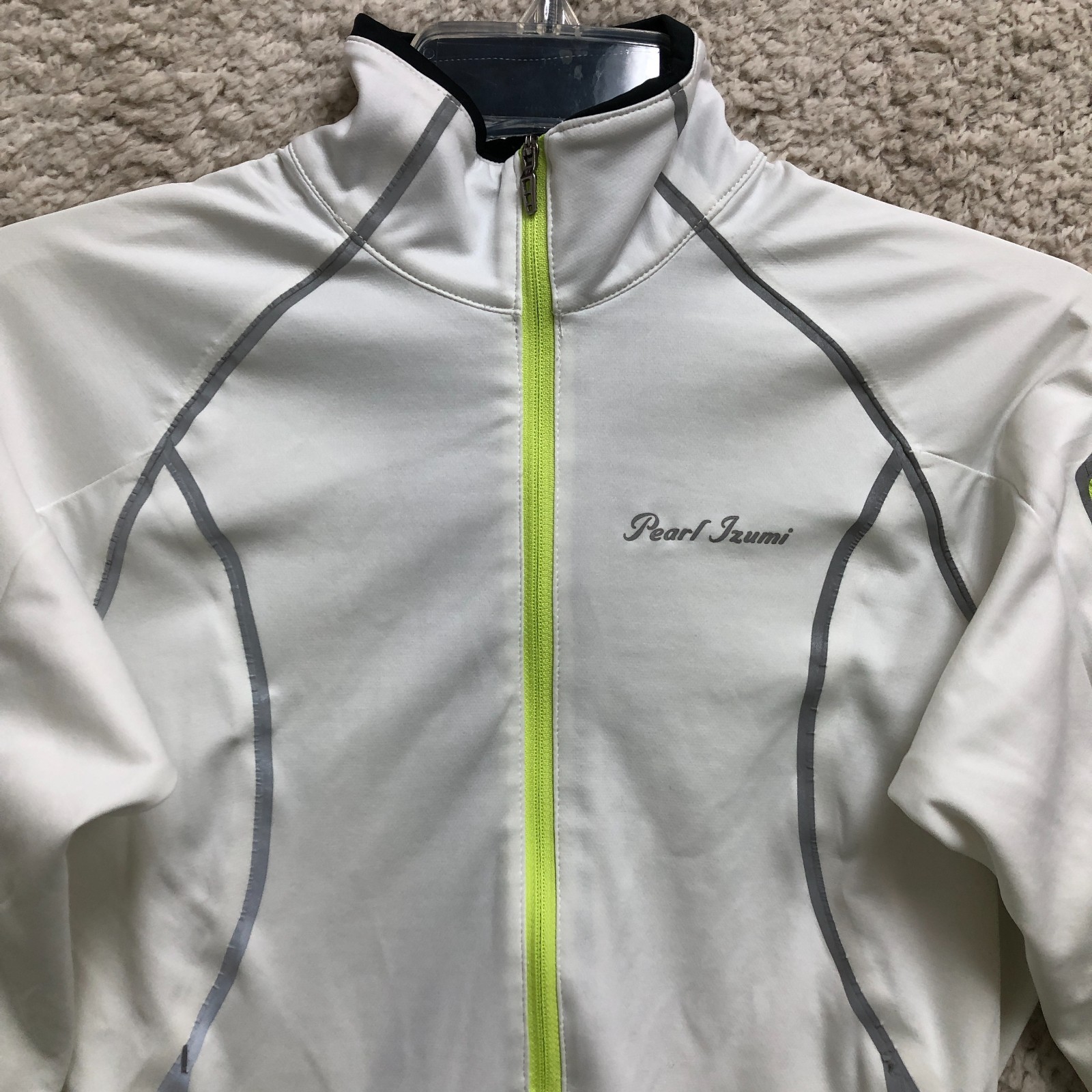 Pearl Izumi Top Sweater Medium Bicycle White PRO Series Fly Evo Pullover Women M