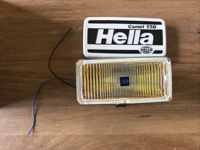 Hella 005700681 550 Series Amber Fog Light Replacement, NOT FULL KIT Just Light